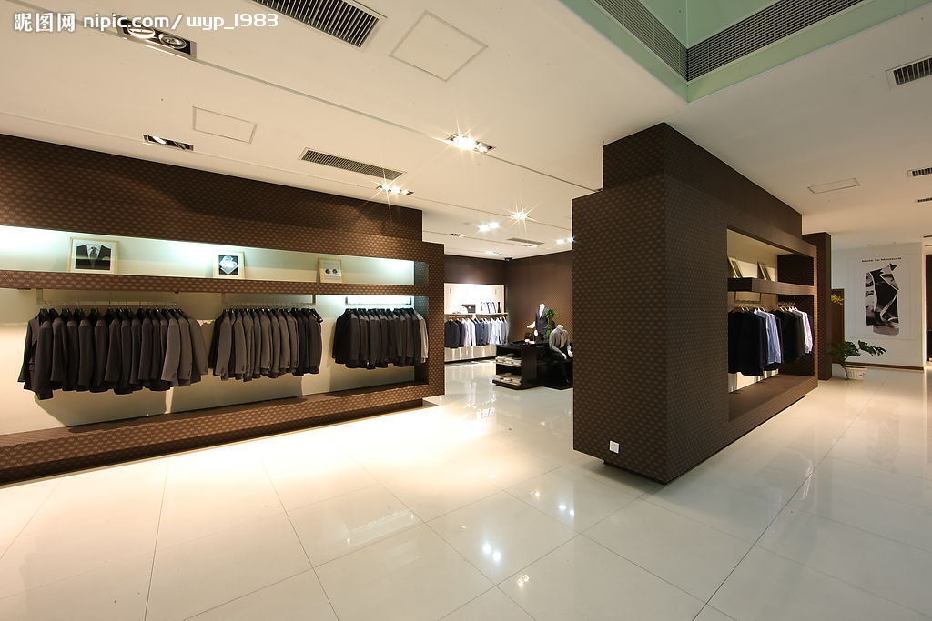 特别的展柜设计制造为服装增添“无限生机”