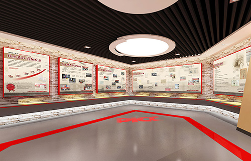 浙江展厅设计开始逐步融入中国元素