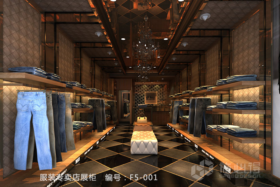 <b>＂热浪”服装专卖店展柜——F5系列</b>