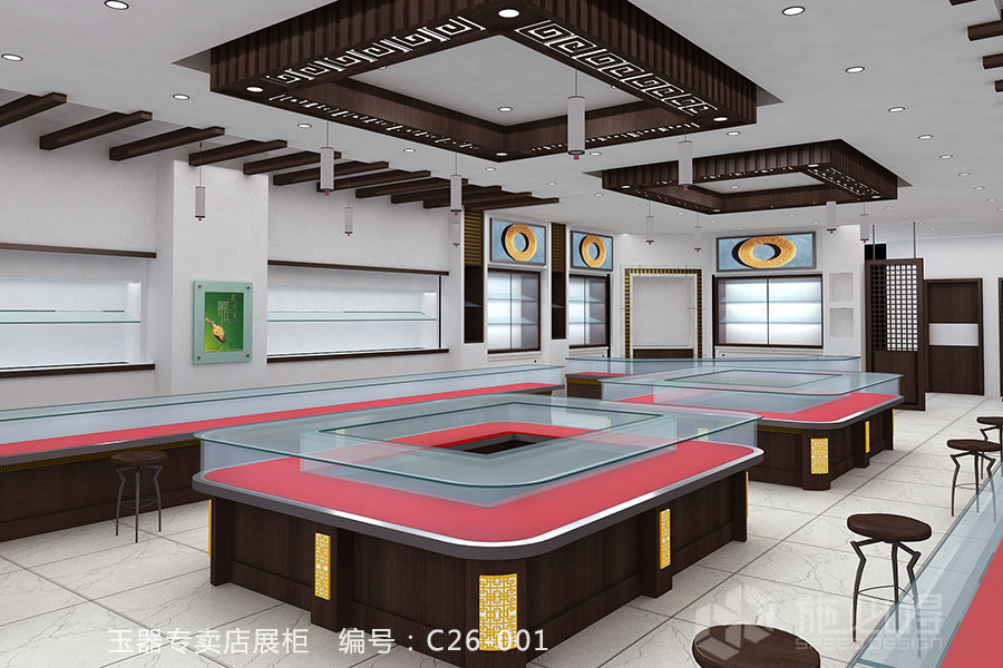 “金玉满堂”玉器专卖店展柜——C26系列