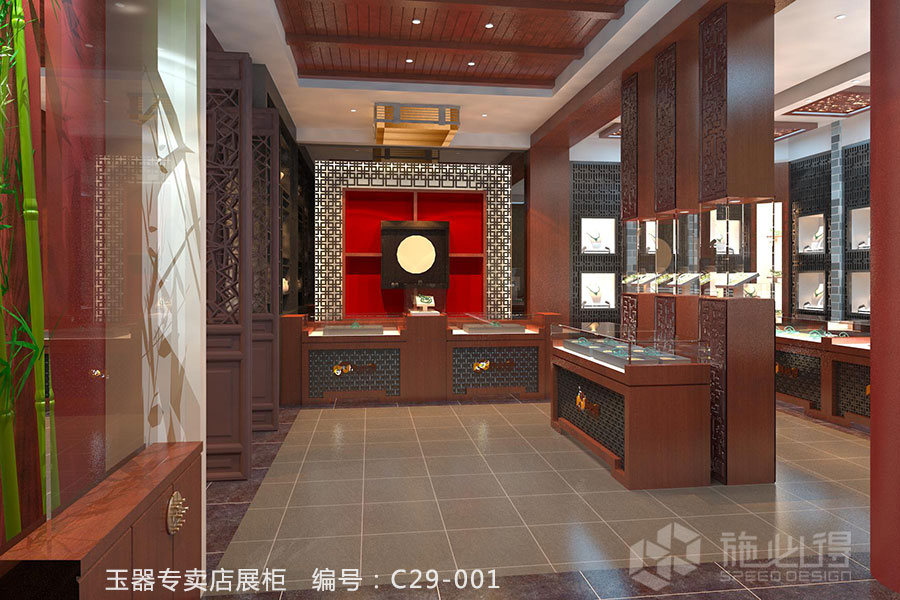 “传统韵味”玉器专卖店展柜——C29系列