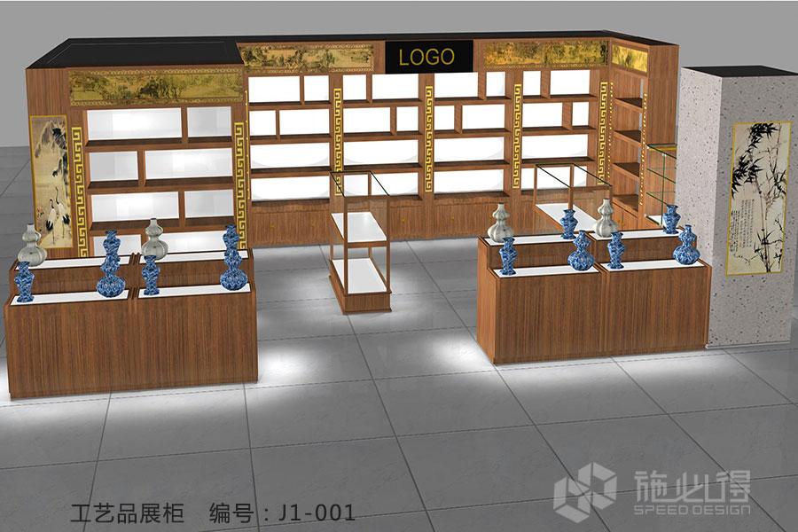 工艺品展柜——J1系列