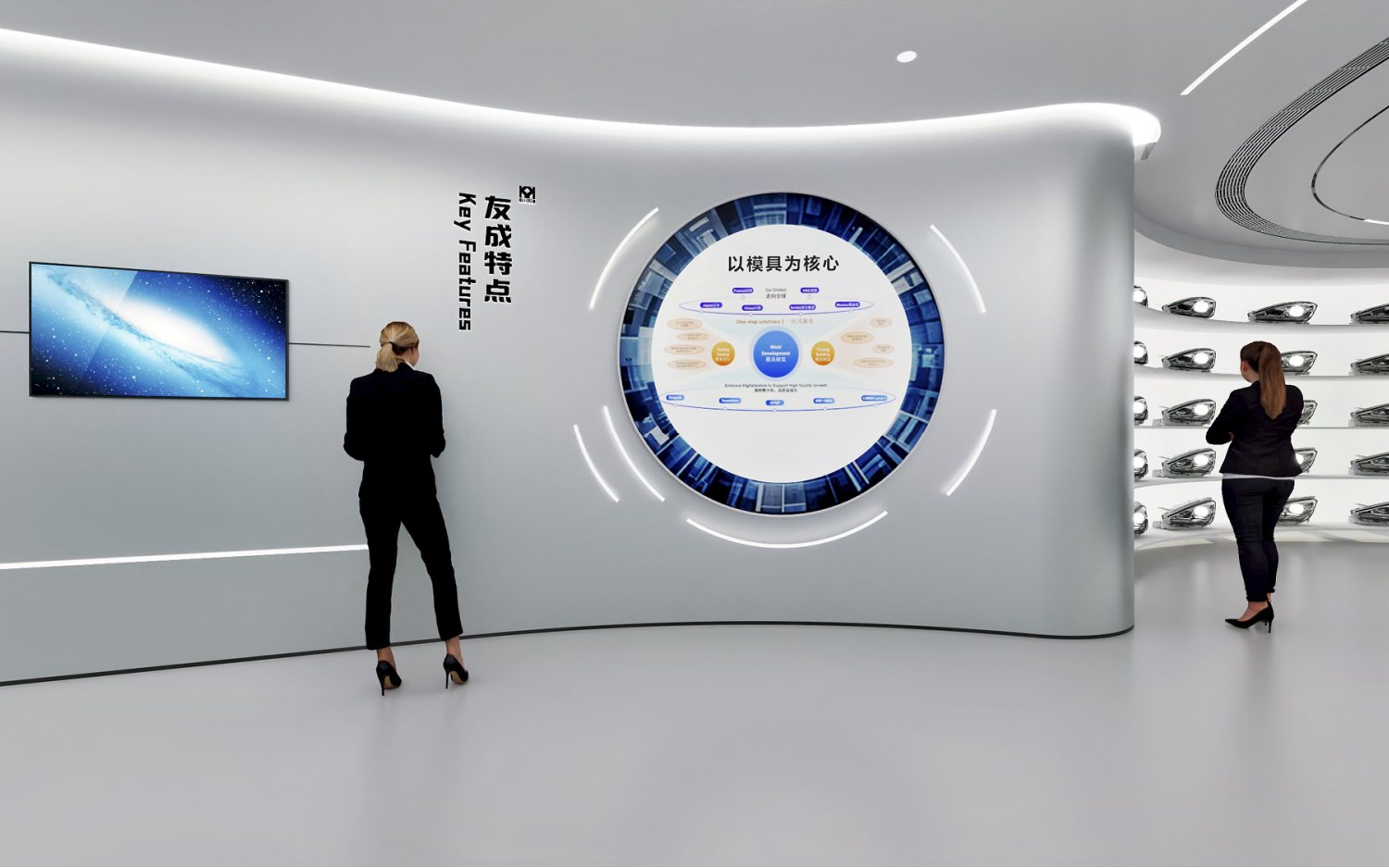 浙江友成集团企业展厅